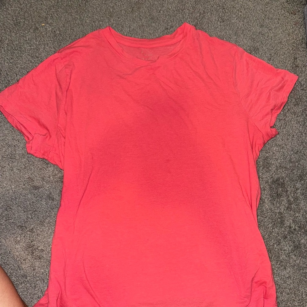 a new day Women's Bright Coral Short Sleeve Tee